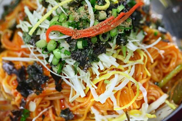 비빔국수 양념장 만드는법 백종원 비빔국수 황금레시피