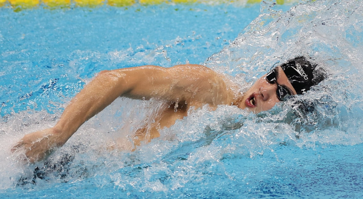 황선우 항저우 아시안게임 수영 자유형 100m 동메달