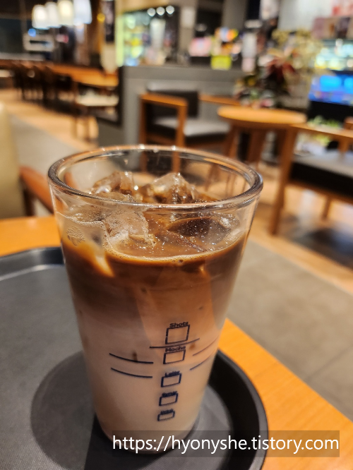 이디야 콜드브루 연유라떼