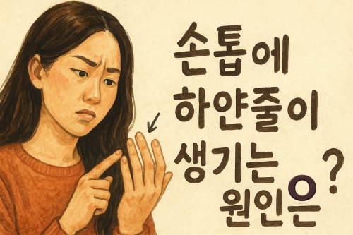 손톱-하얀줄-원인-증상-치료법