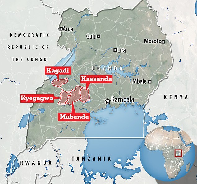 우간다 에볼라 수단형 유행