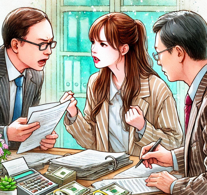 언쟁하는 사람들