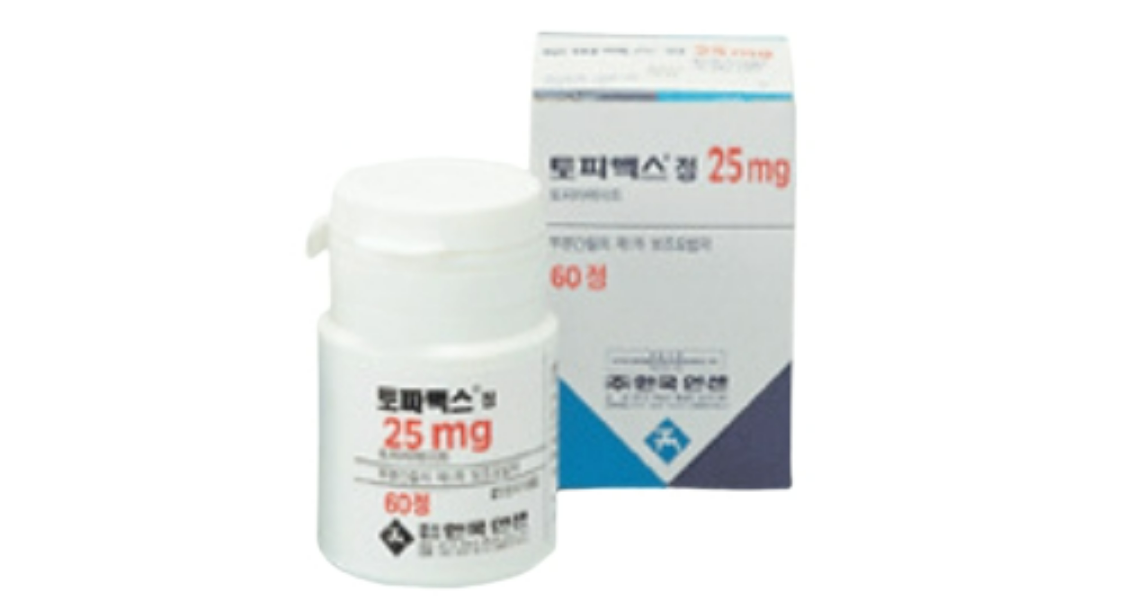 토파맥스정25mg