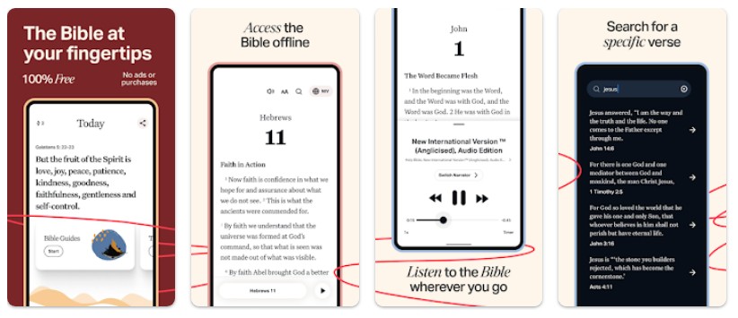 Bible App Lite앱 기능