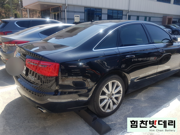  힘찬밧데리 밀양밧데리 아우디 A6 바르타 AGM105 배터리 교환 전문점 밀양 삼량진 수산 대산 진영 배터리 교환 전문점 힘찬배터리