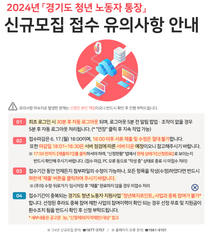 경기도 청년노동자 통장 신청하기,신청자격,신청방법