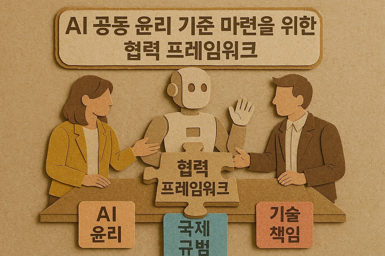 AI 공동 윤리 기준 관련 이미지