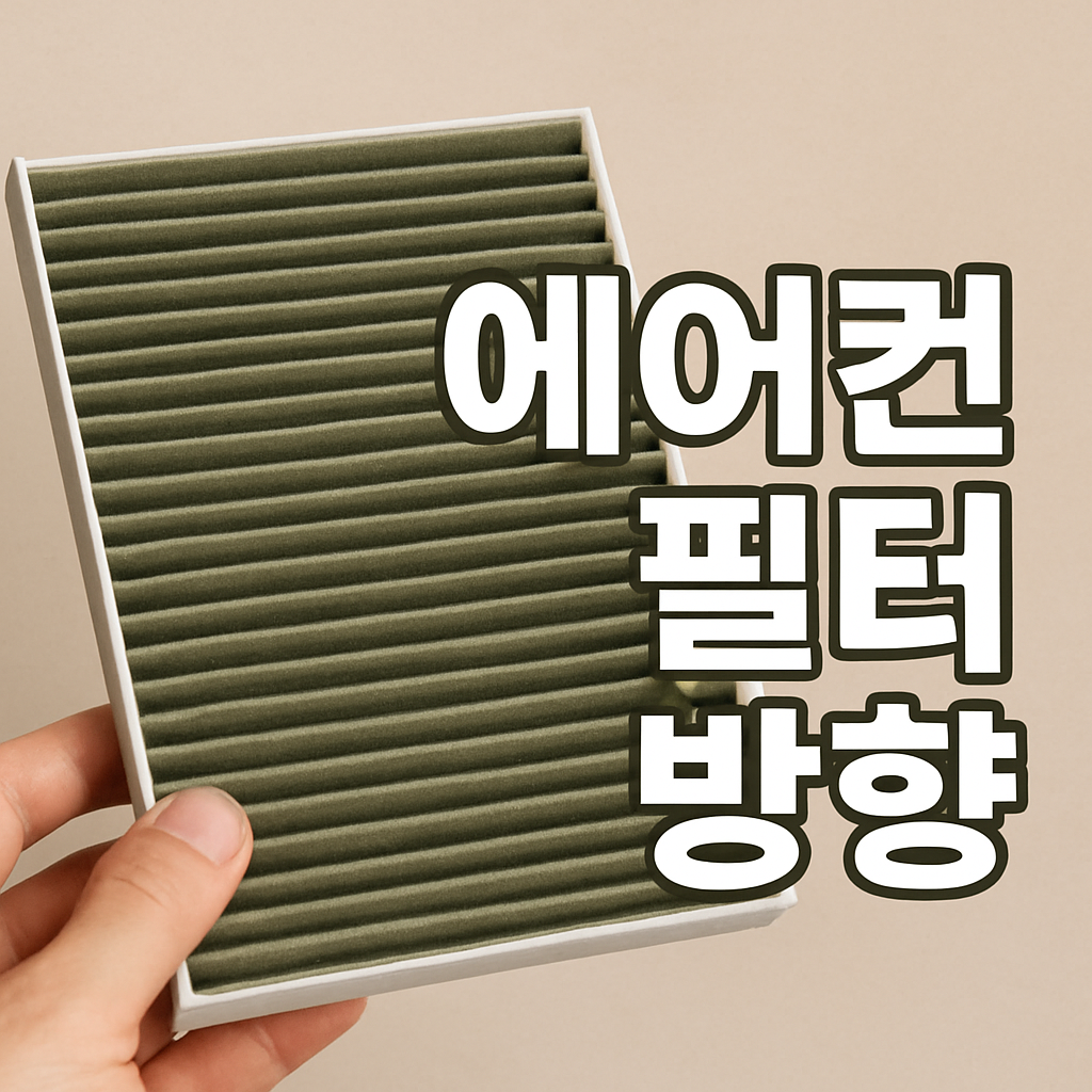 에어컨 필터 방향 관련 이미지