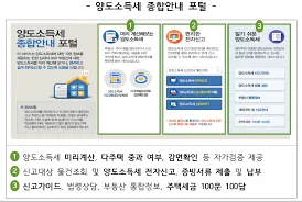 양도소득세 신고방법