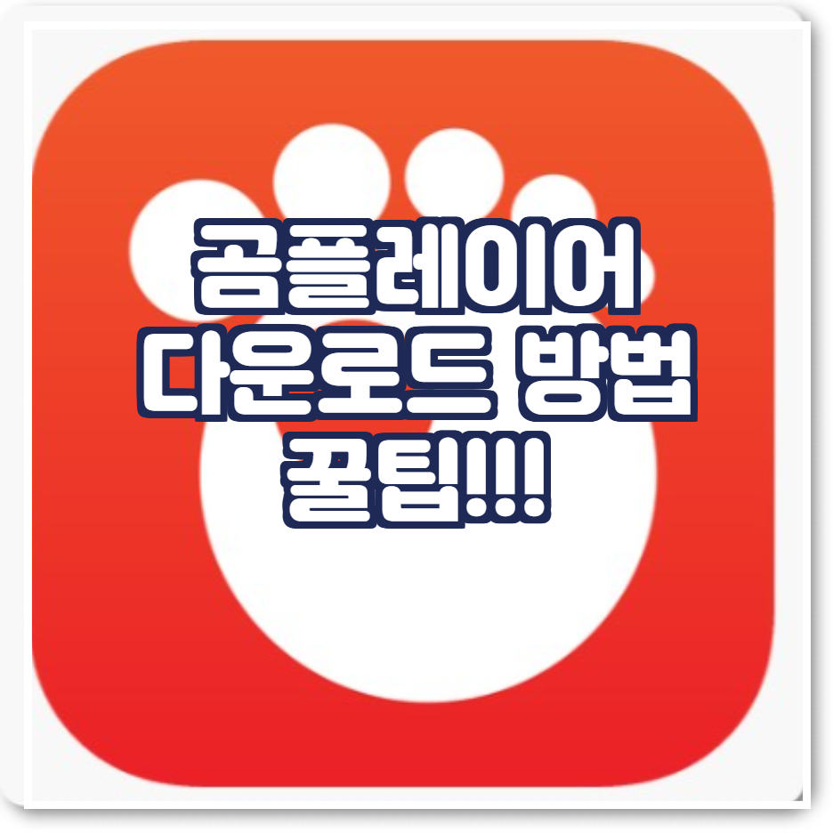  곰플레이어 다운로드