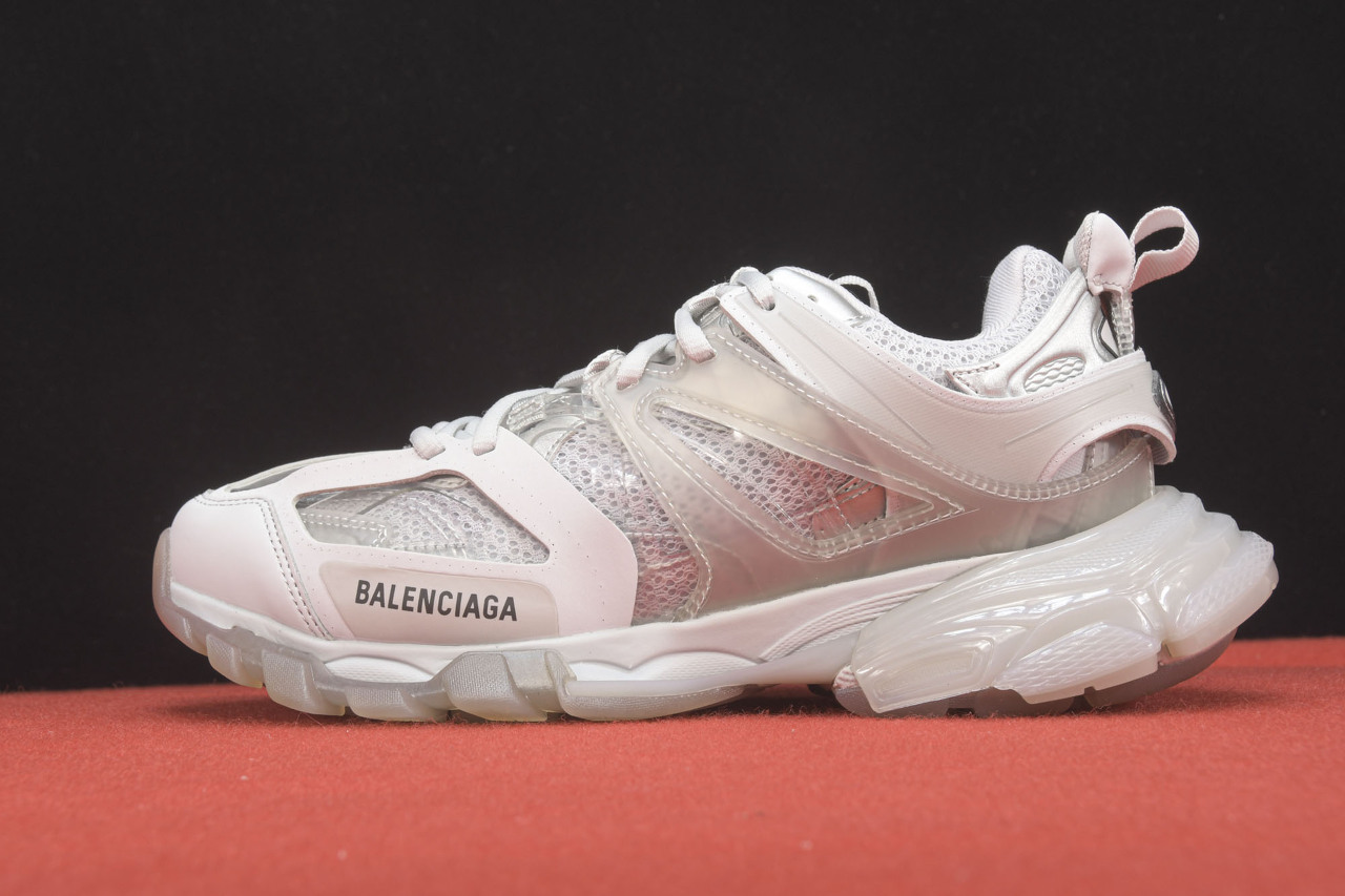  [BALENCIAGA] GT 발렌시아가 트랙 클리어솔 스니커즈 그레이 실버 647741 W3BM4 1200