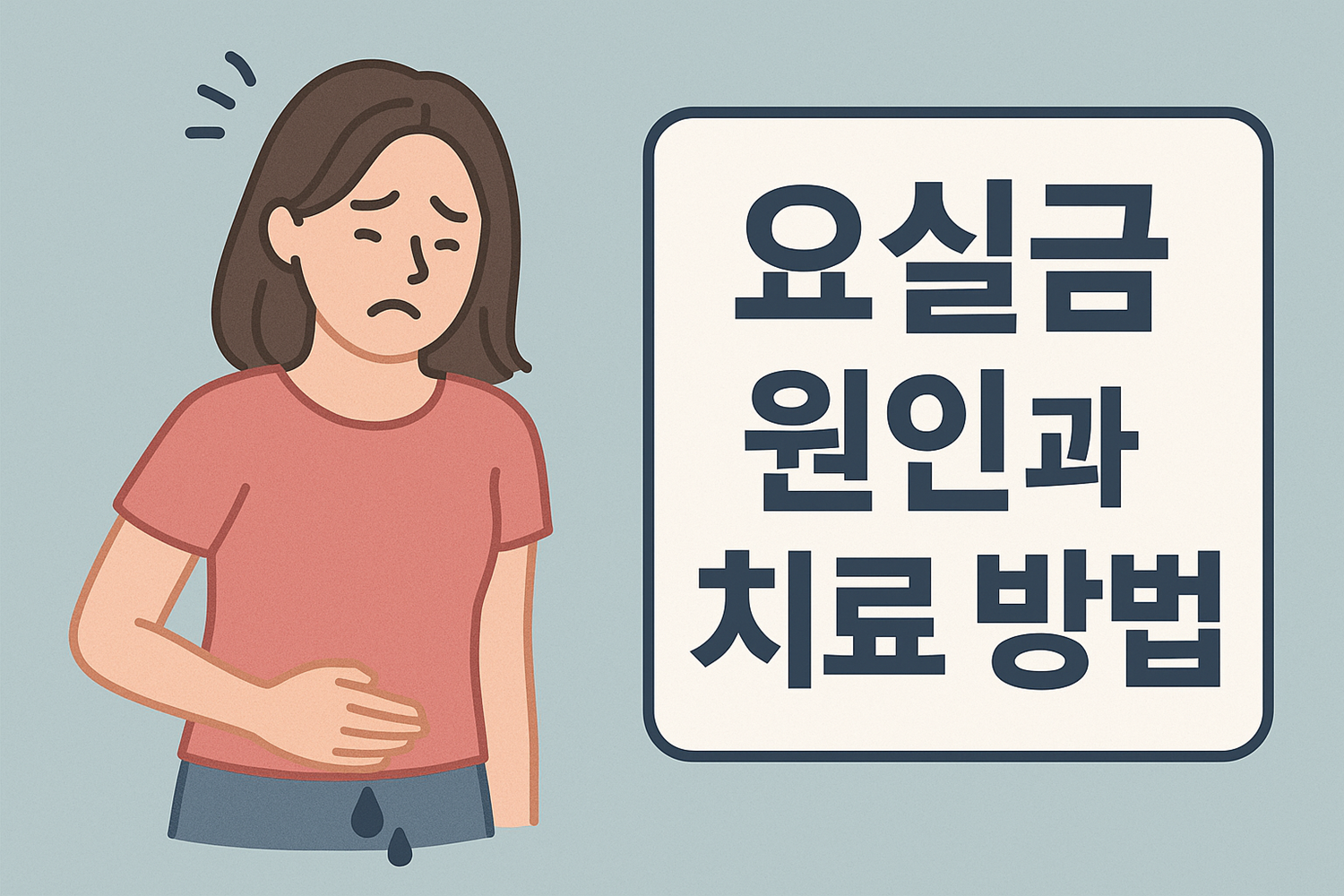 요실금 원인과 치료 방법