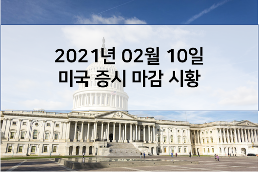  2월 10일 미국 증시 마감 시황(해외이슈 - 일론머스크 코인구매 및 과도한 트윗 우려, 애플 TSMC와 협력,  테슬라 경쟁사 상장 소식에 급락)