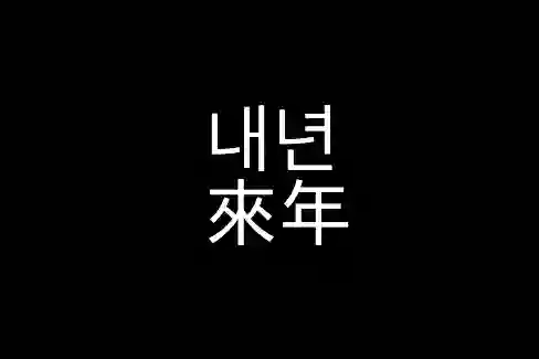 내년 來年