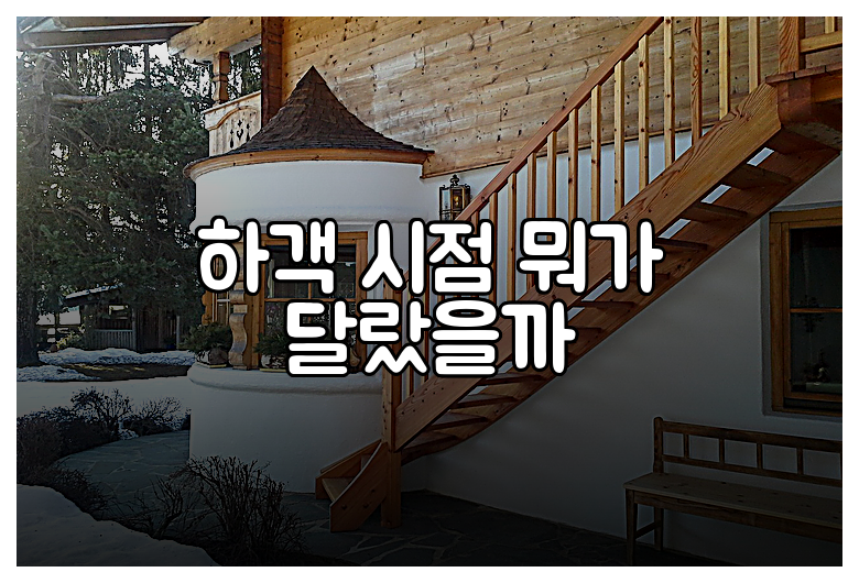 하객 시점 뭐가 달랐을까