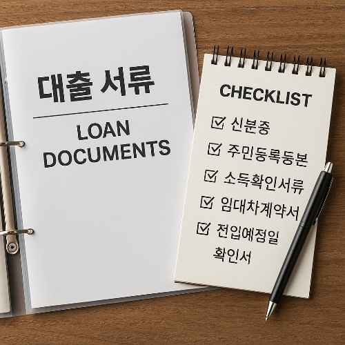 전세대출 신청 서류 점검