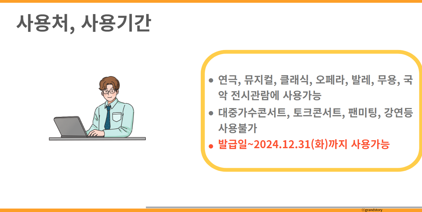 문화예술패스사용처