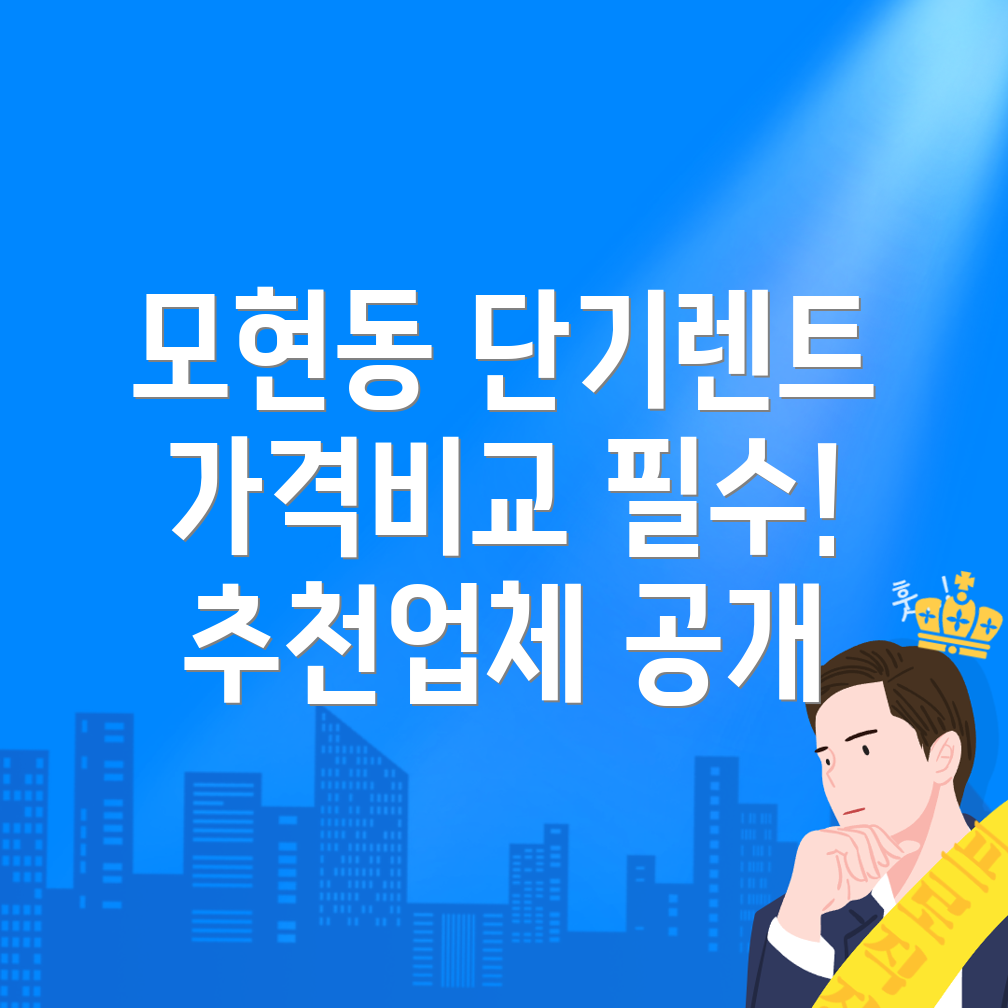 단기렌트카 가격비교
