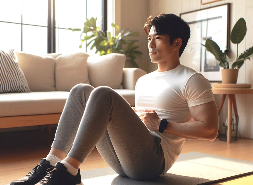 윗몸 일으키기 효과와 자세