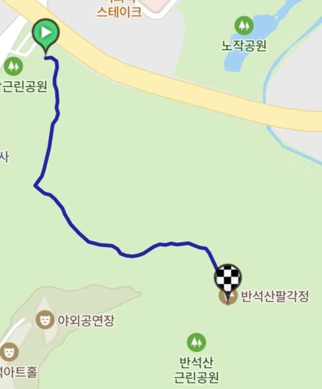 동탄 반석산 소요시간