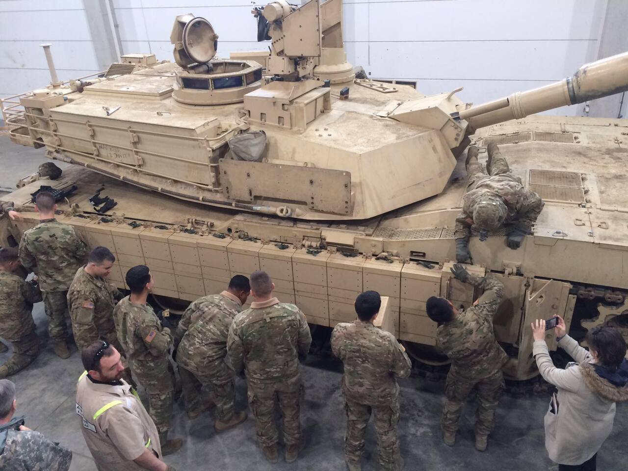 New M1A2C ABRAMS MBTs 