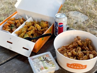 포항초 닭강정
