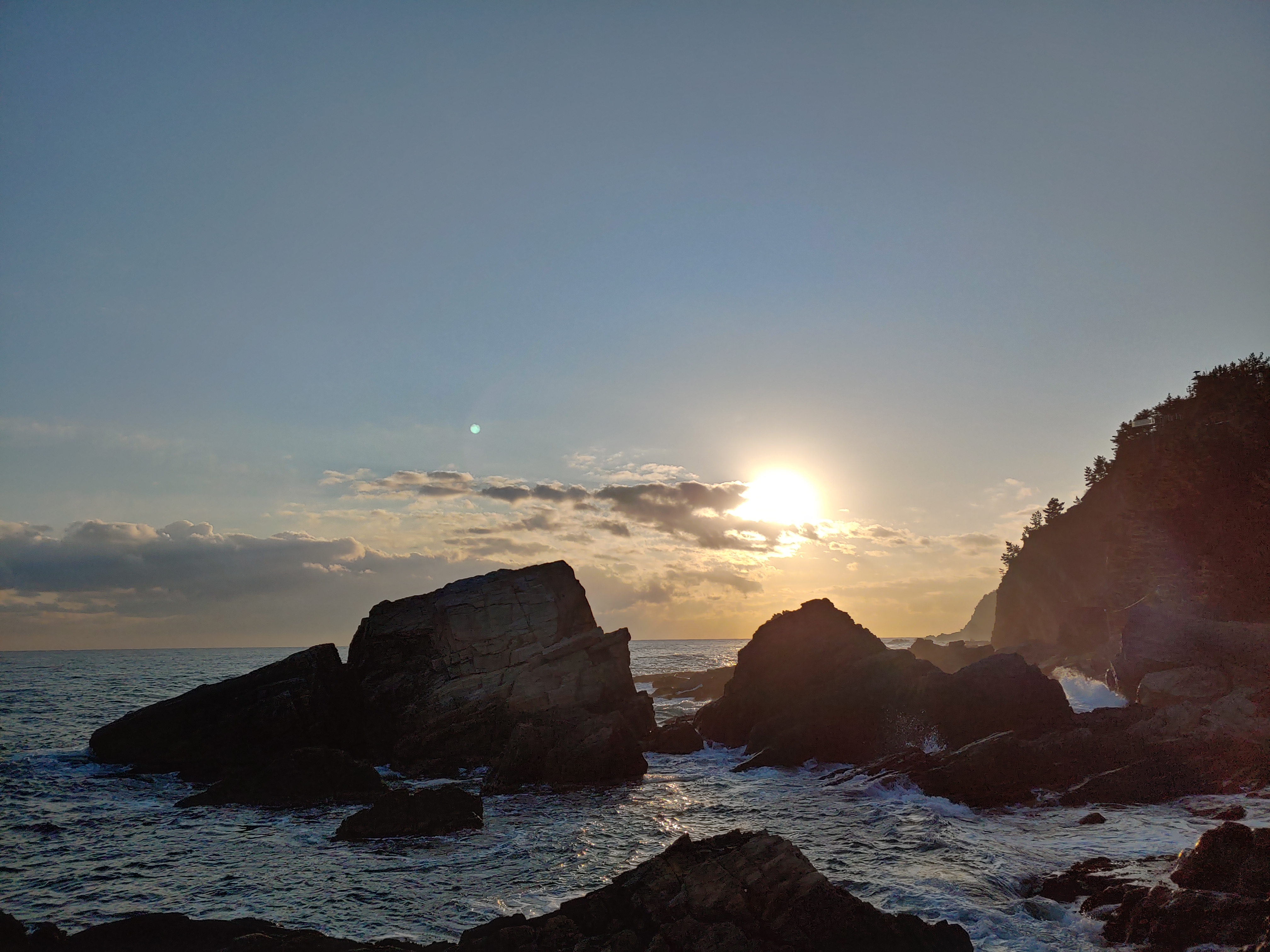  강원도,정동진,일출, sunset, Jeongdongjin, Gangwondo in Korea