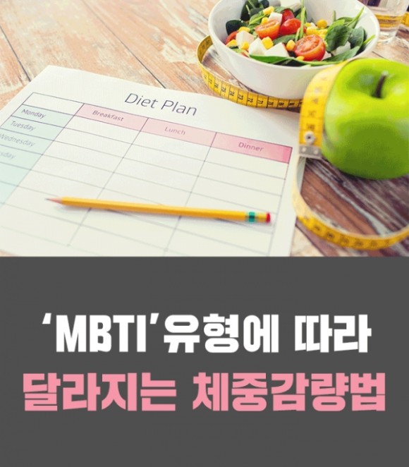  재미로 보는 MBTI - 유형별 체중감량법