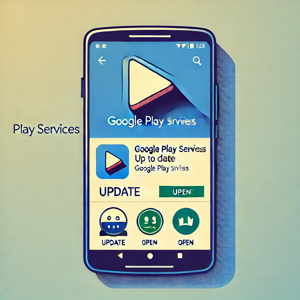 &quot;Google Play 서비스&quot;가 최신 버전인지 확인