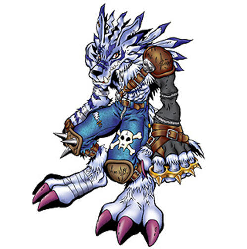  [디지몬도감] 워가루몬 ワーガルルモン WEREGARURUMON WEREGARURUMON