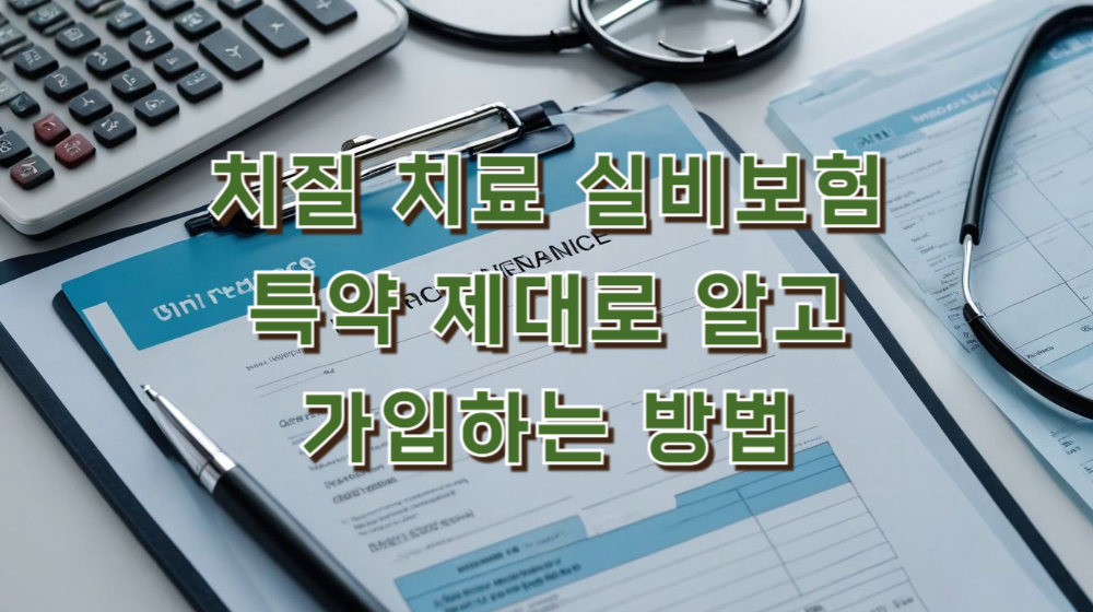 치질 치료 실비보험 특약 제대로 알고 가입하는 방법