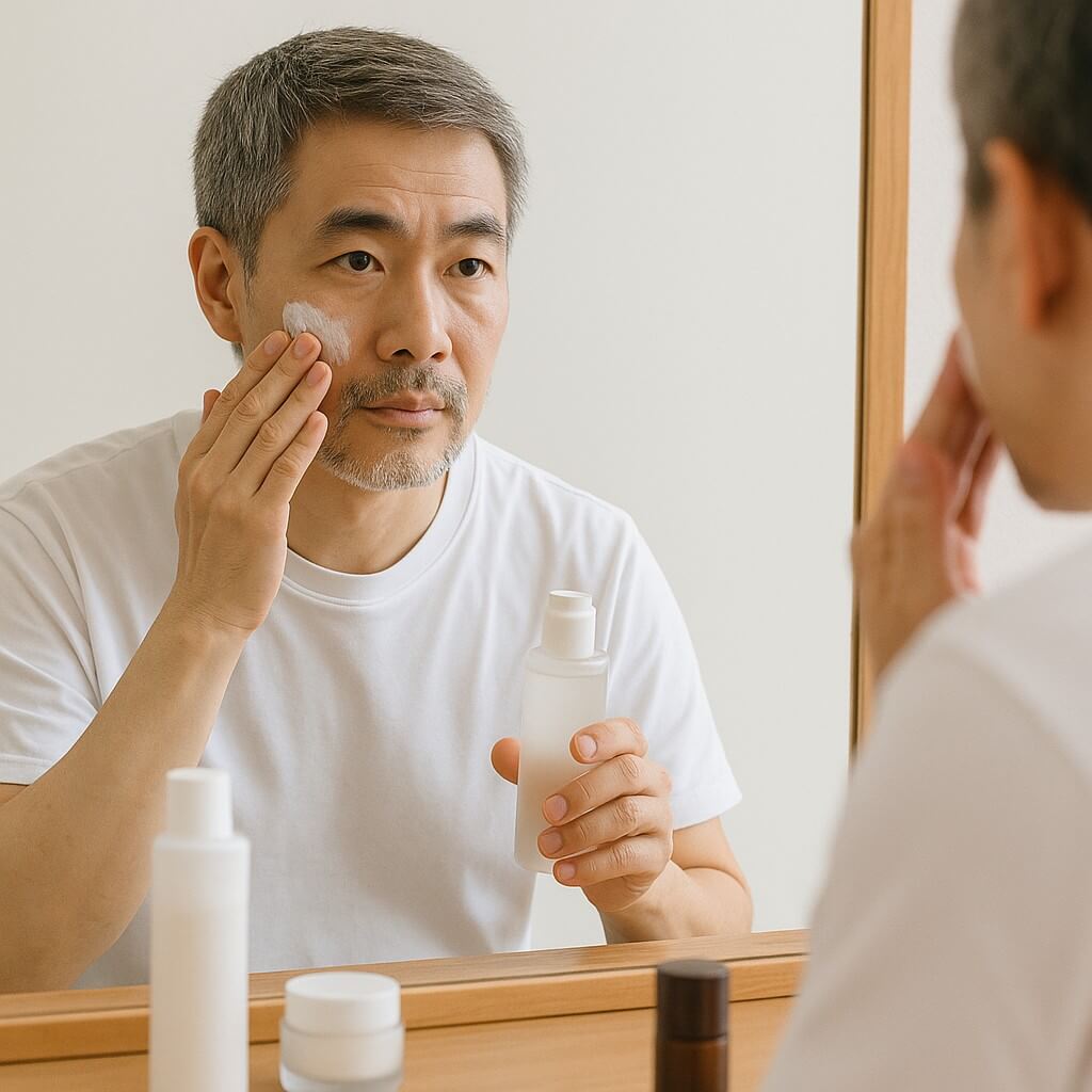 중년 남성용 보습 크림 고르는 방법