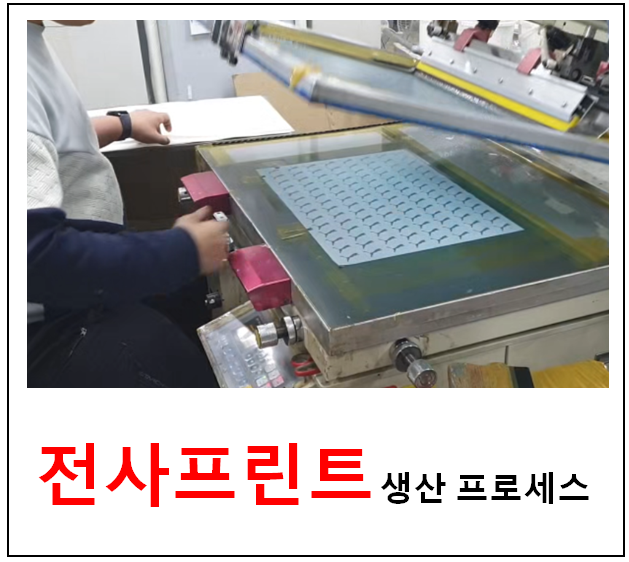  전사 프린트 기본 개요 - 전사 프로세스