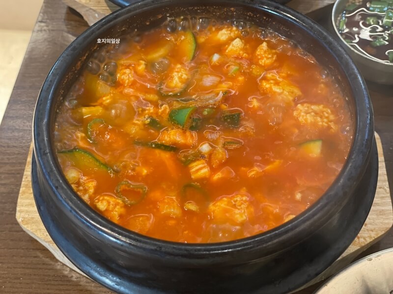 수원 맛집 콩두 호매실 직영점 - 메뉴 순두부