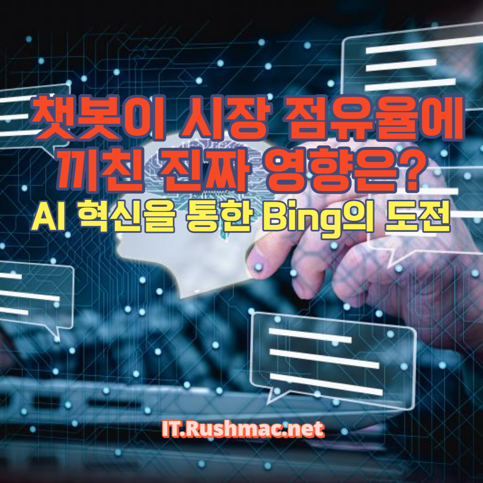 Bing의 최신 AI 챗봇 도입이 검색 엔진 시장에서 어떤 영향을 미쳤는지 분석