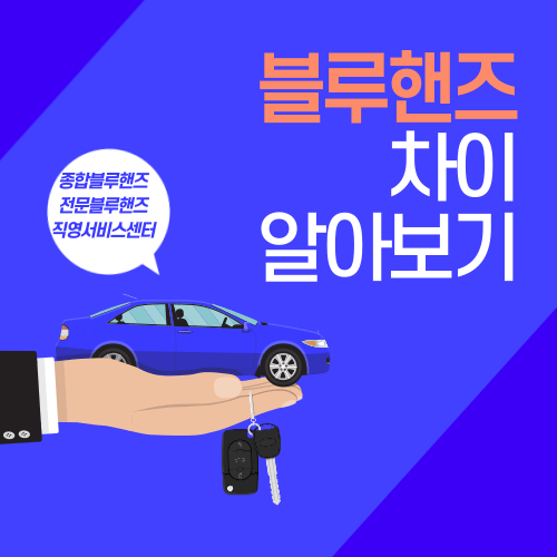  블루핸즈 차이 알아보기(전문블루핸즈, 종합블루핸즈)
