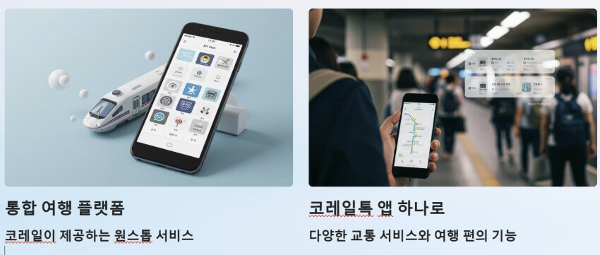 코레일 MaaS ppt 이미지