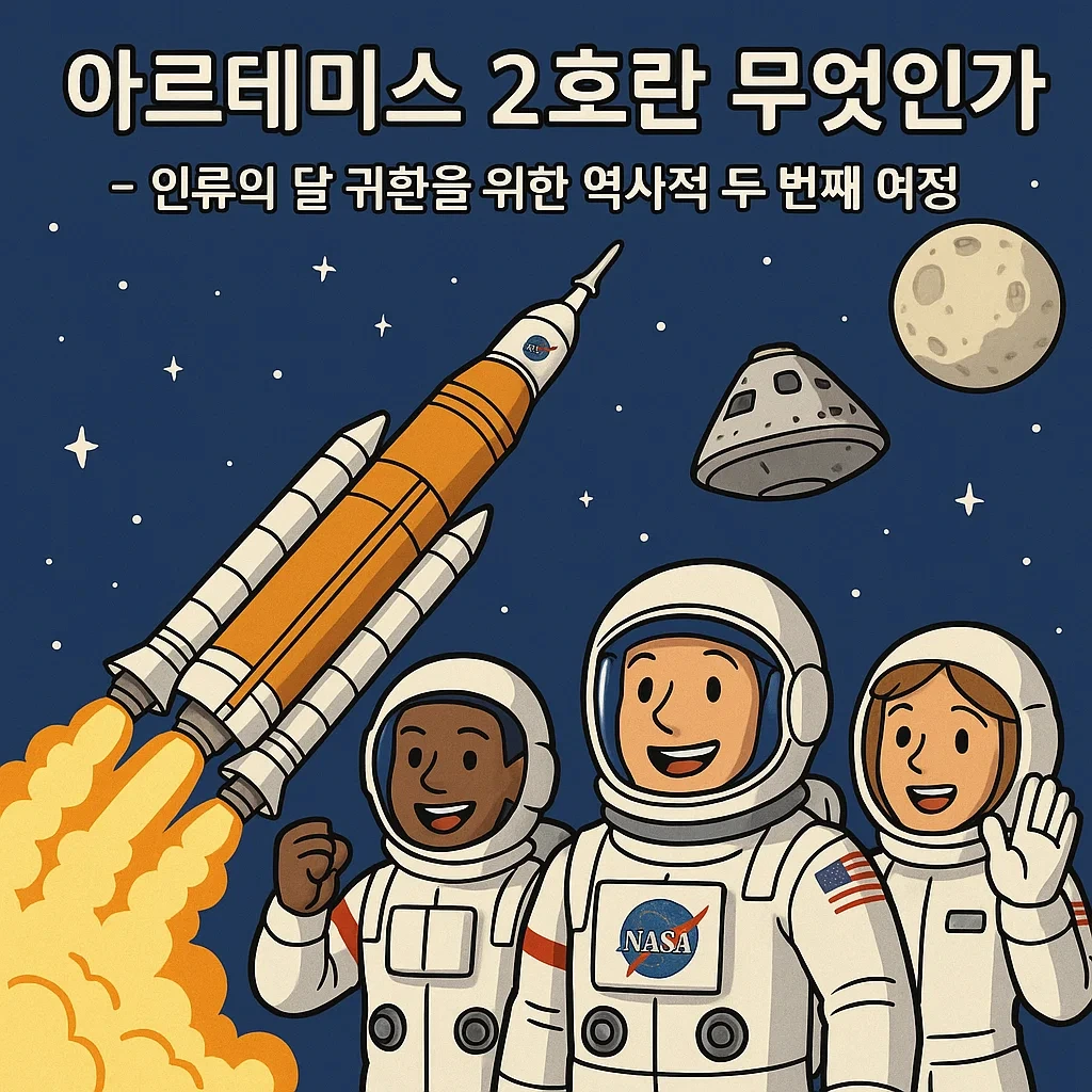 아르테미스 2호란 무엇인가? – 인류의 달 귀환을 위한 역사적 두 번째 여정
