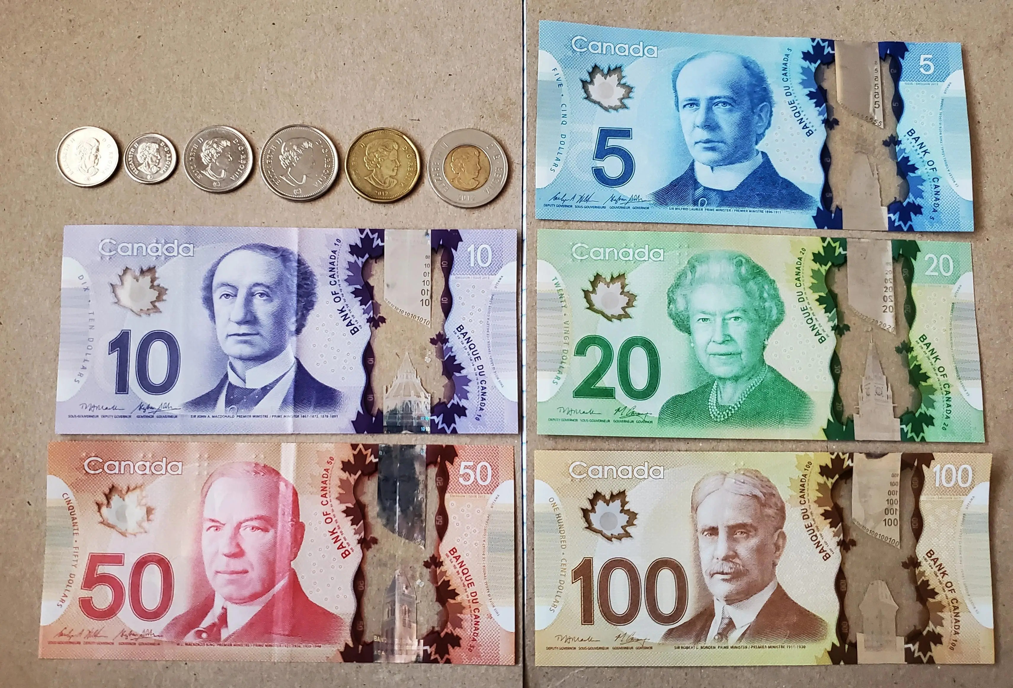 캐나다 달러 지폐