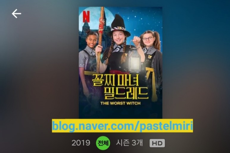 넷플릭스) 마지막 마녀 밀드레드/해리포터 전에!최악의 마녀 시즌 1, 2, 3 소원 스타와 기쁨 1