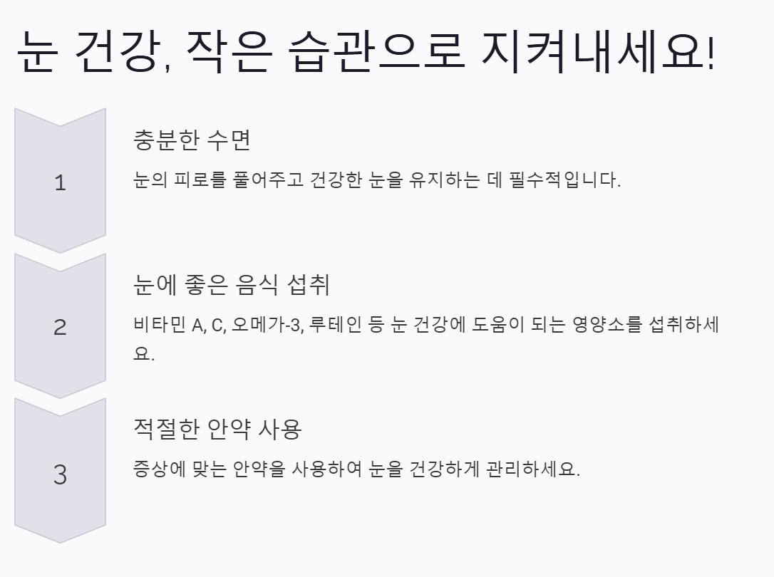 눈충혈