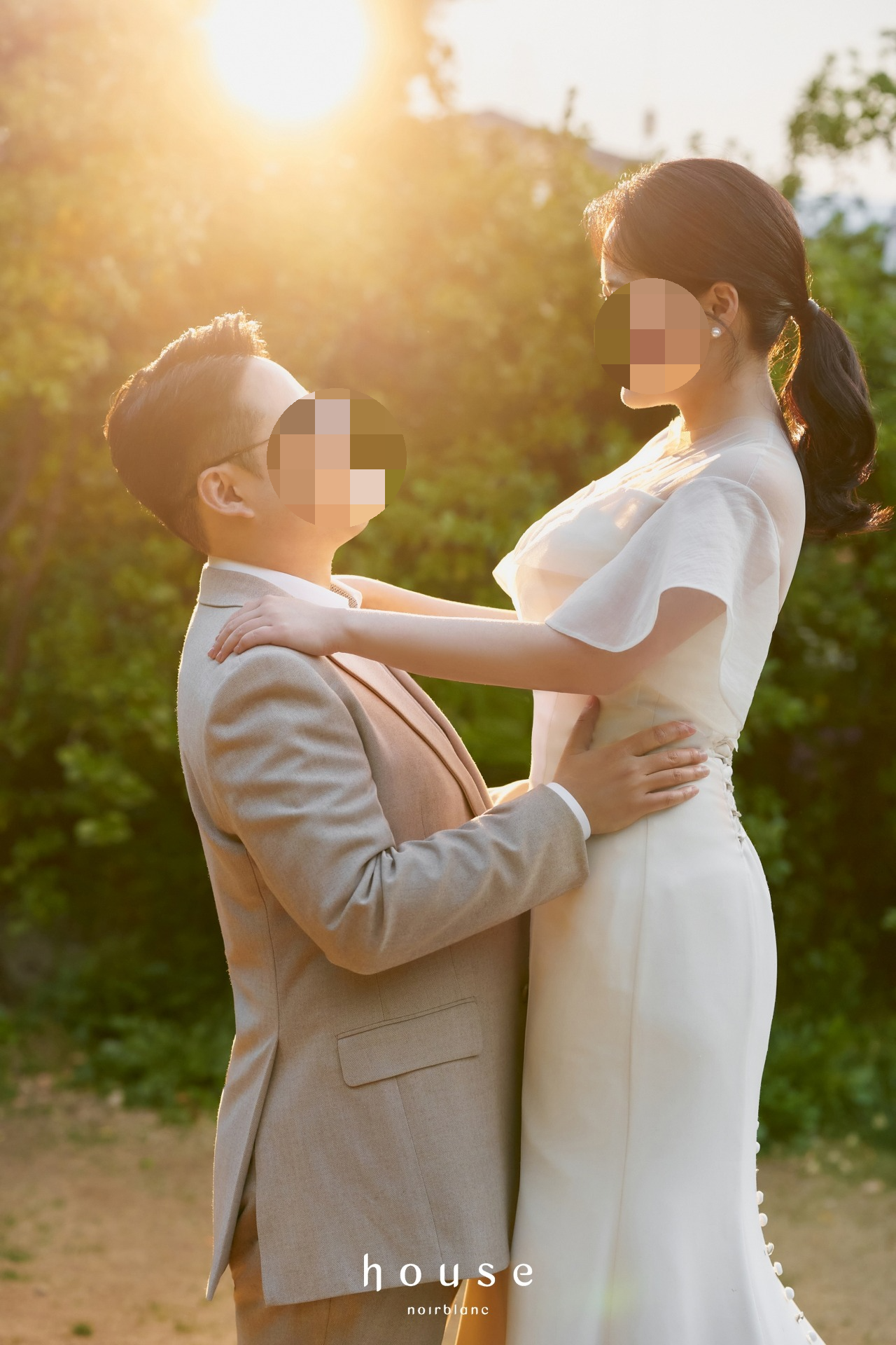 노을-빛-커플-사진