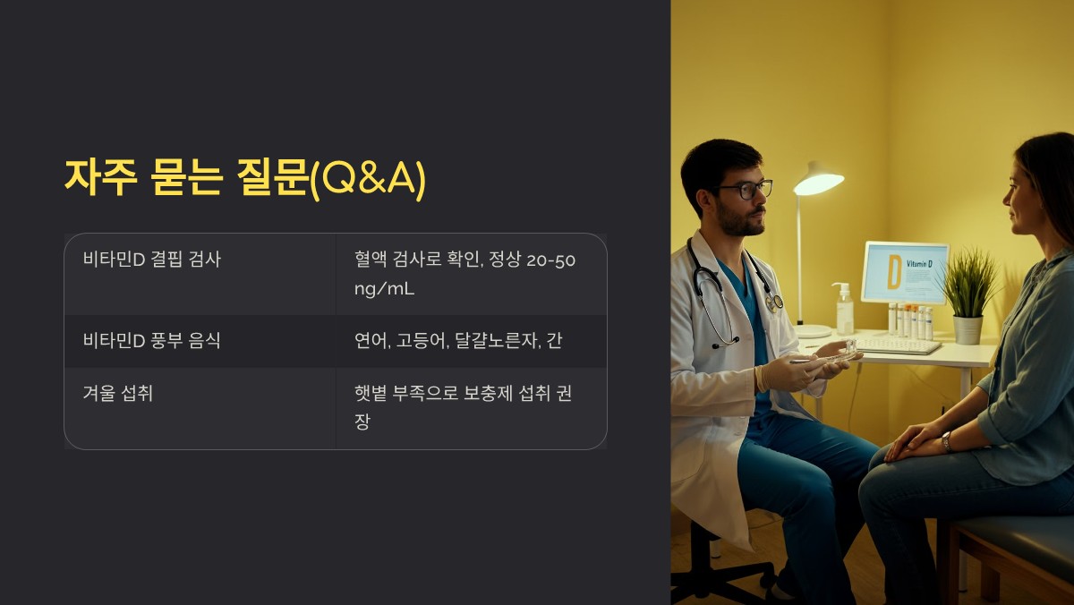 비타민D 부족 증상