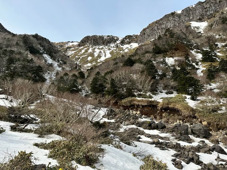 한라산 관음사 코스 등산