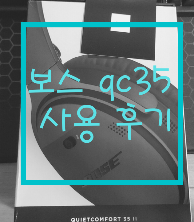  비전문가의 보스 qc35 노이즈캔슬링 헤드셋 리얼 사용 후기