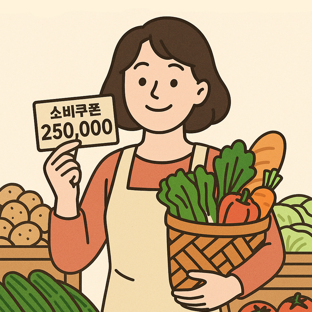 민생회복 소비쿠폰으로 장보기