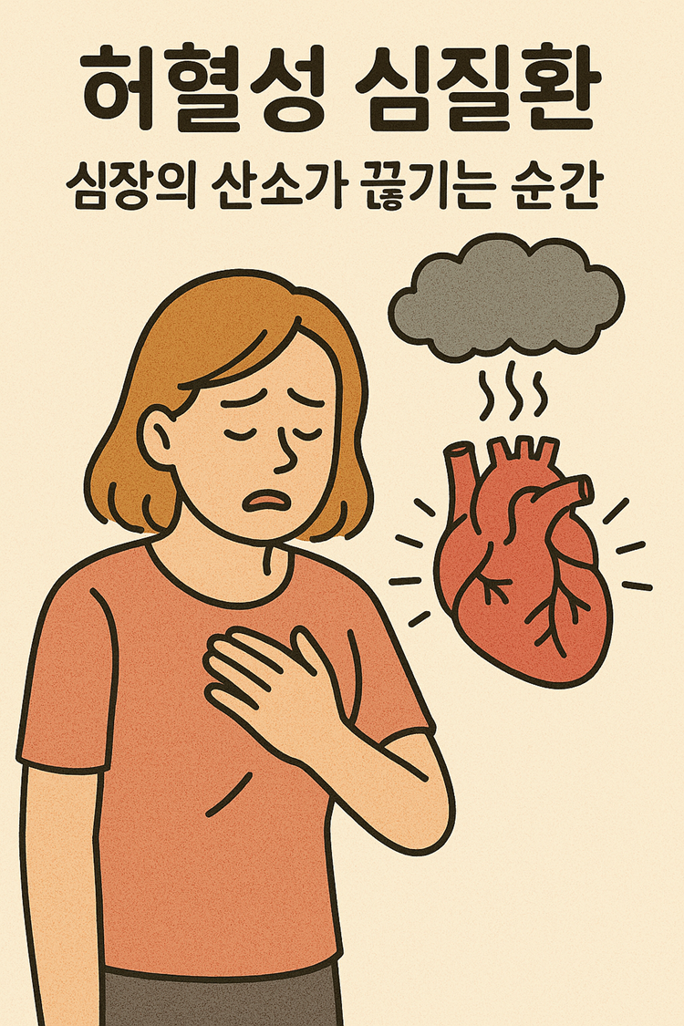 허혈성 심질환, 심장의 산소가 끊기는 순간