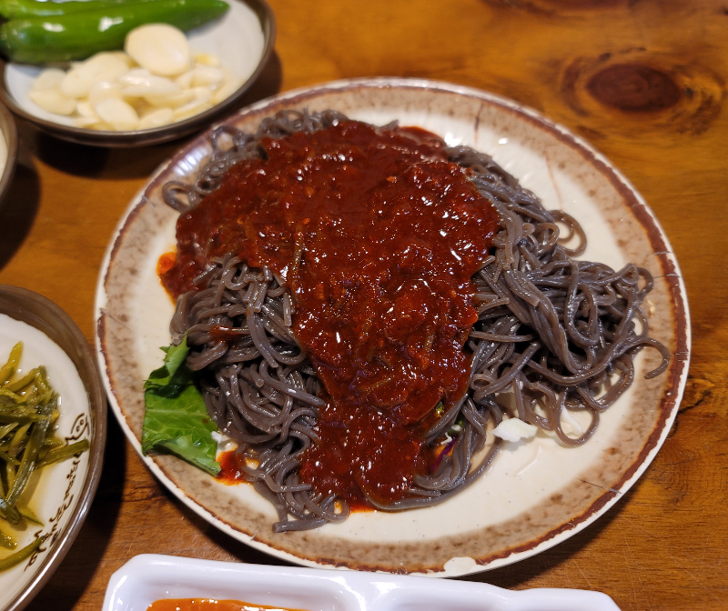 가장맛있는족발 막국수(소)