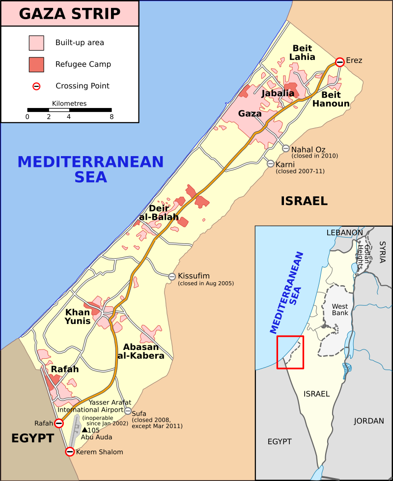 가자 지구 Gaza Strip 