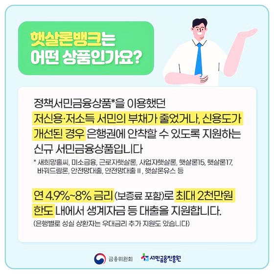 정부지원-햇살론뱅크-대출-설명